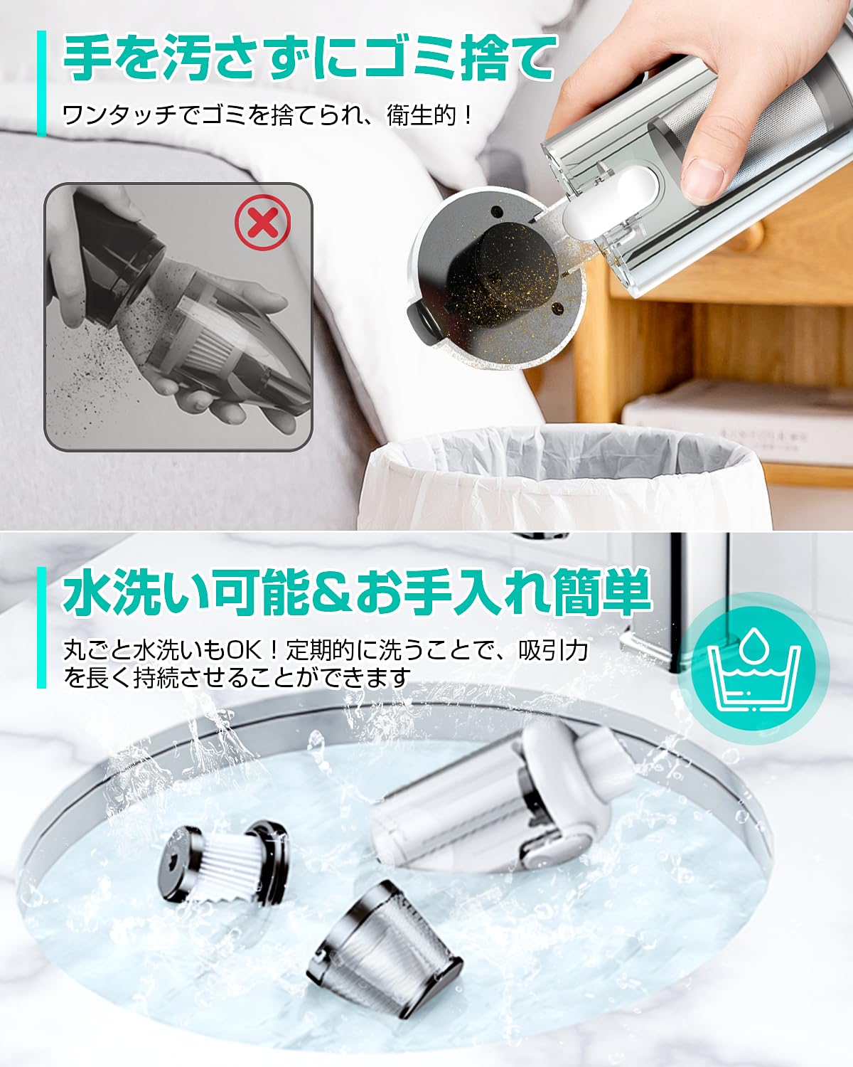 Amazon | 掃除機 コードレス Zyrvox【2026革新進化モデル！】40分間